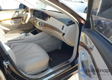 2015 Mercedes-Benz S 550 из США, поврежденный, VIN WDDUG8CB7FA078874